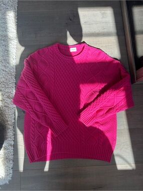 Sunday Best Peggy Sweater Small Pink